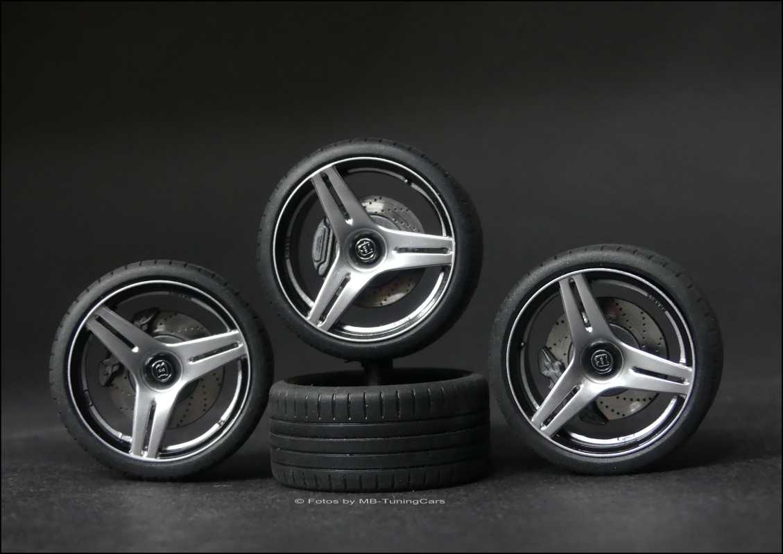 1:18 MB Brabus 750 Bodo.B. Edition Felgensatz